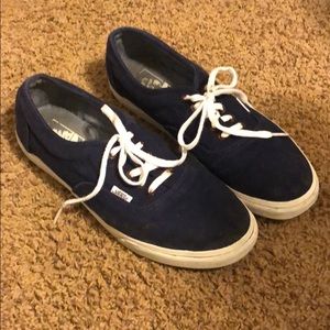 Men’s Blue Vans Size 10.5